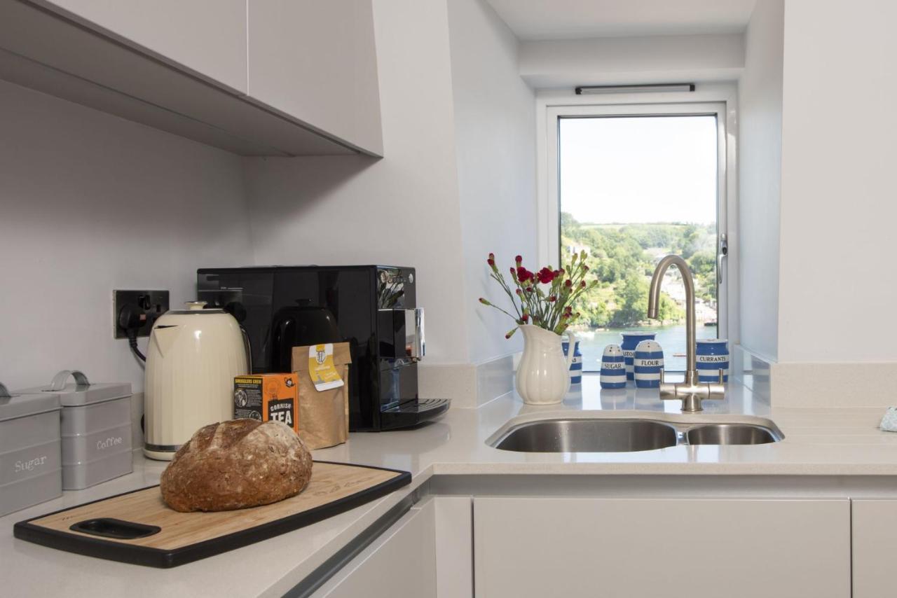 Fowey Penthouse, Fowey Lejlighed Eksteriør billede