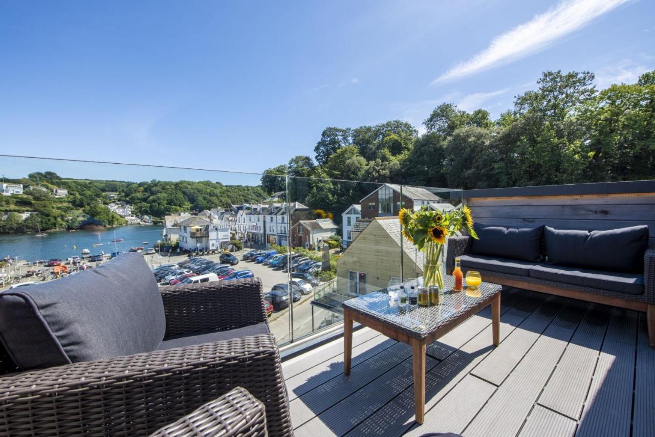 Fowey Penthouse, Fowey Lejlighed Eksteriør billede