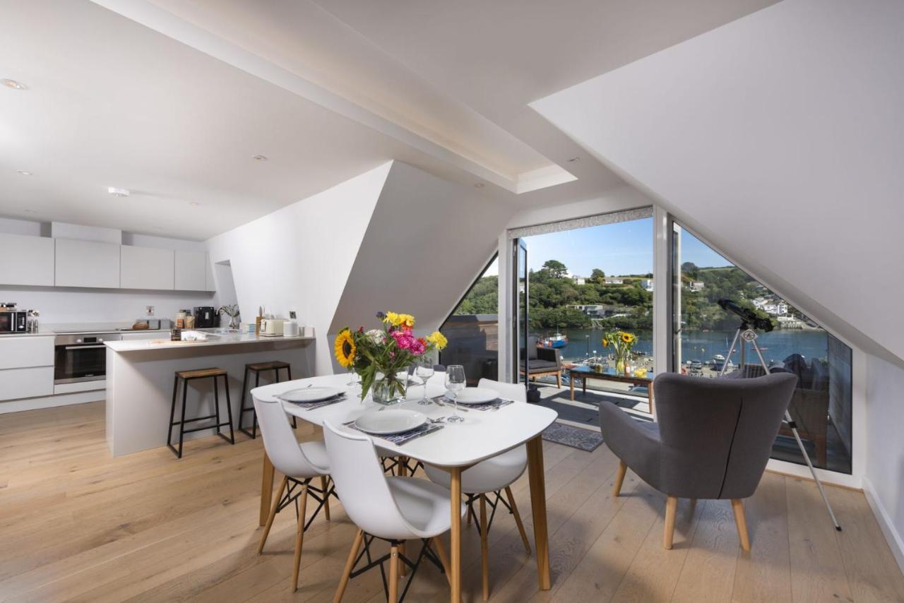 Fowey Penthouse, Fowey Lejlighed Eksteriør billede