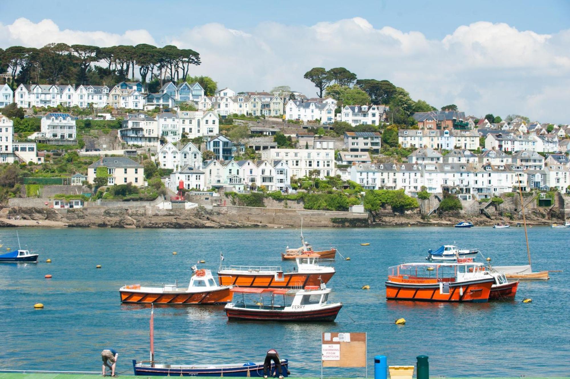 Fowey Penthouse, Fowey Lejlighed Eksteriør billede